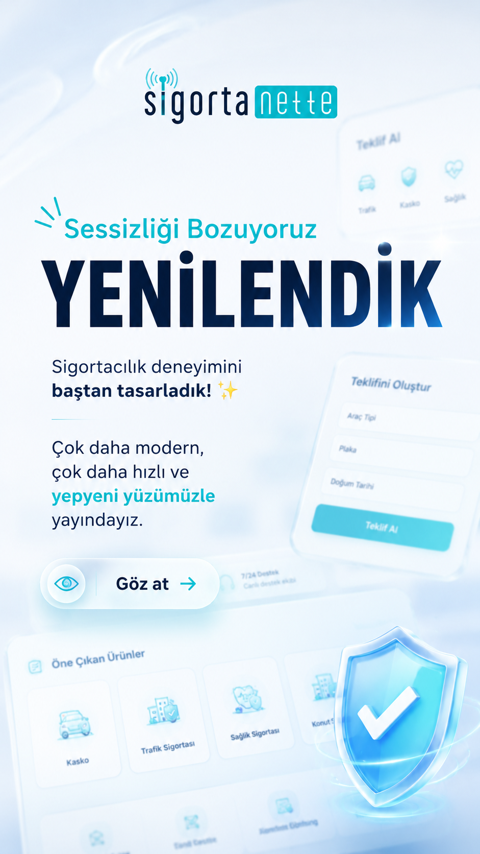 Sigortanette bilgilendirme hikayesi 1